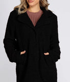 Lovin' Knit Teddy Trench Coat
