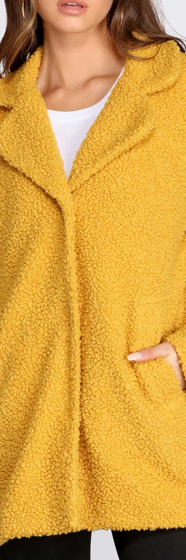 Long Teddy Trench Coat