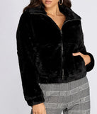 Bomber Babe Faux Fur Jacket
