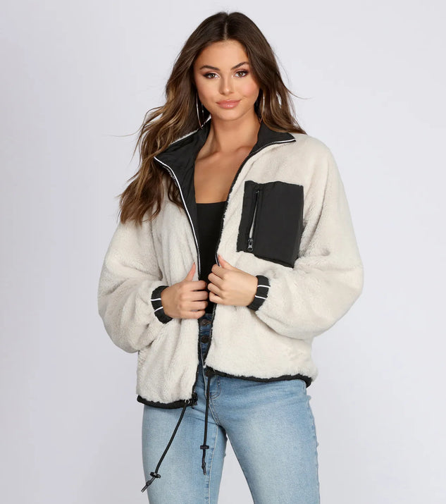 Two Moods Reversible Bomber Jacket