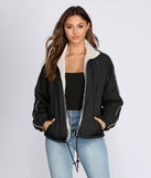 Two Moods Reversible Bomber Jacket