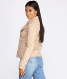 Penny-Lane Faux Suede Jacket
