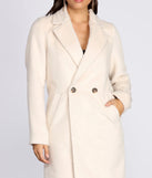 Straight Elegance Long Fur Coat