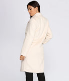 Straight Elegance Long Fur Coat