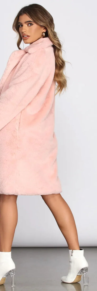 Oh You Fancy Faux Fur Coat