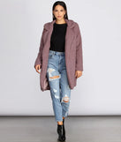 Stay Snug Long Sherpa Jacket