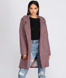 Stay Snug Long Sherpa Jacket