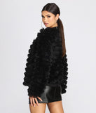 Open Yarn Fringe Jacket