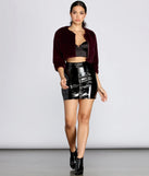 All The Fur Cropped Jacket