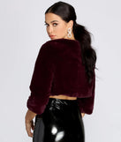 All The Fur Cropped Jacket