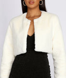 Faux Fur Crop Jacket
