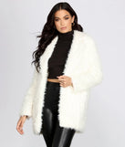 No Chill Faux Fur Long Jacket