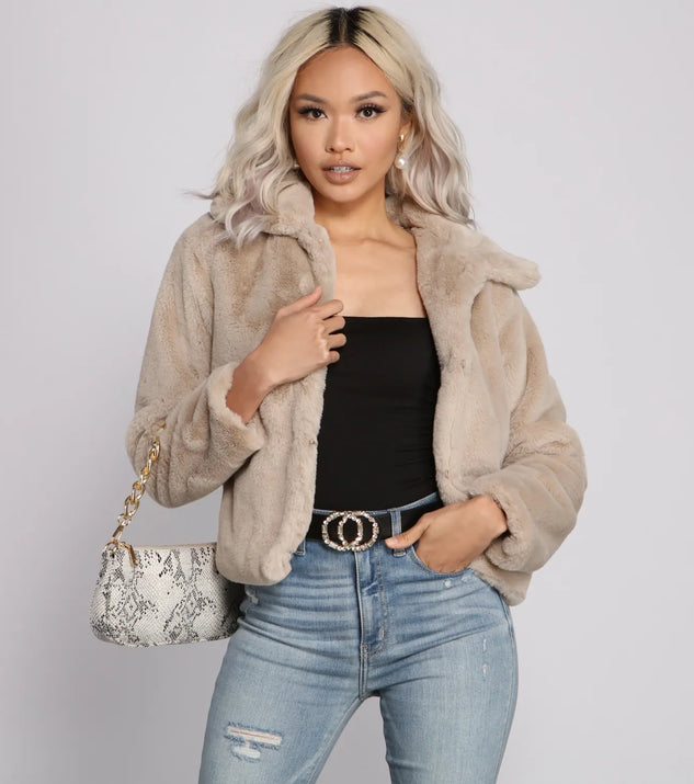 Cozy Feels Faux Fur Jacket