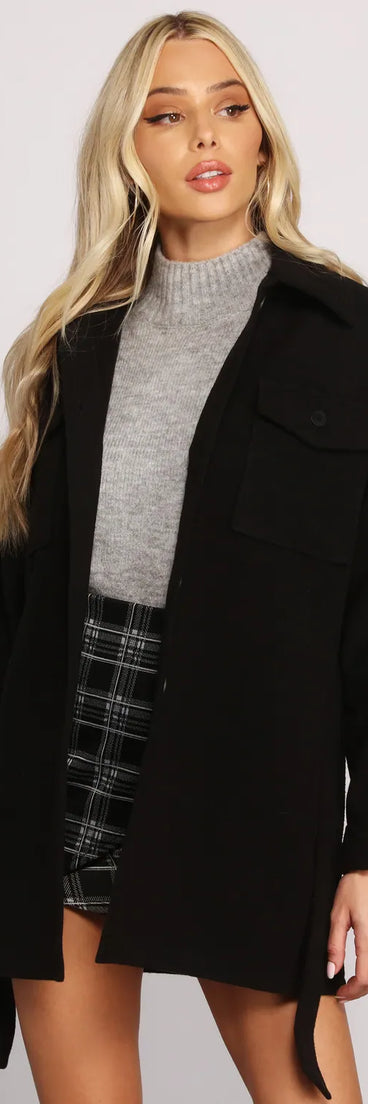 The Classic Belted Utility Jacket