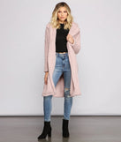 Fuzzy Fleece Long Teddy Coat