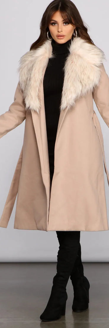 Feelin' Luxe Chic Long Coat