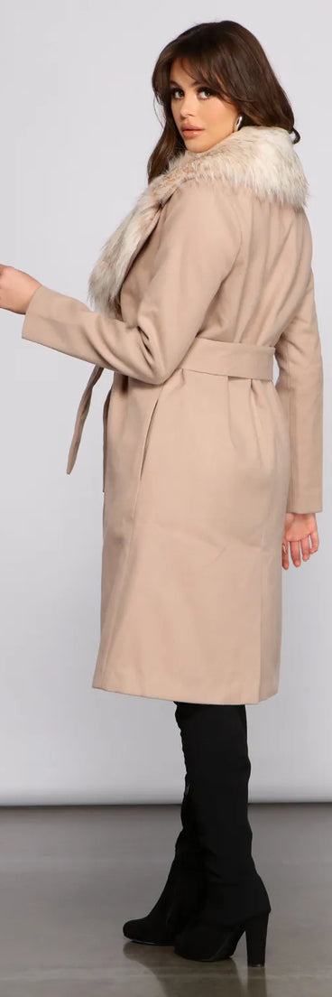 Feelin' Luxe Chic Long Coat
