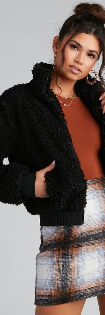 Cozy And Chill Faux Fur Jacket