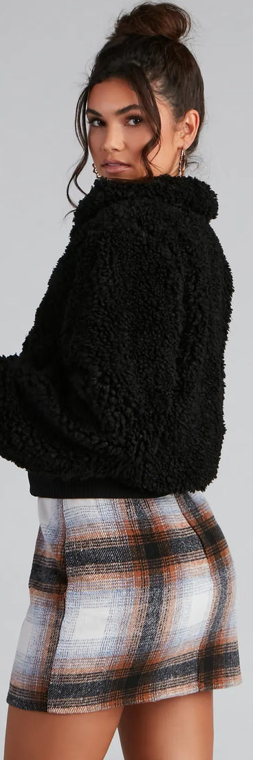 Cozy And Chill Faux Fur Jacket