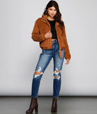 Trend Alert Corduroy Puffer Jacket