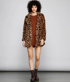 Cozy Fab Faux Fur Coat