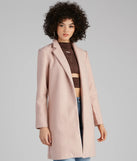 Big City Lapel Long Coat