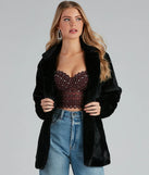 Layered In Luxe Faux Fur Coat