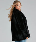 Layered In Luxe Faux Fur Coat