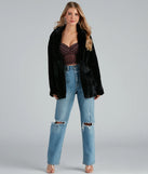 Layered In Luxe Faux Fur Coat
