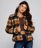 Pretty in Plaid Wubby Jacket