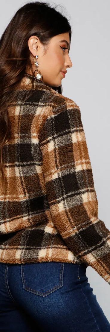 Pretty in Plaid Wubby Jacket