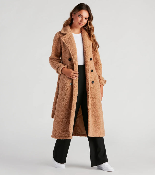 【PORTERNA】Elle Shearing Long Coat PORTERNA】Elle Shearing Long Coat