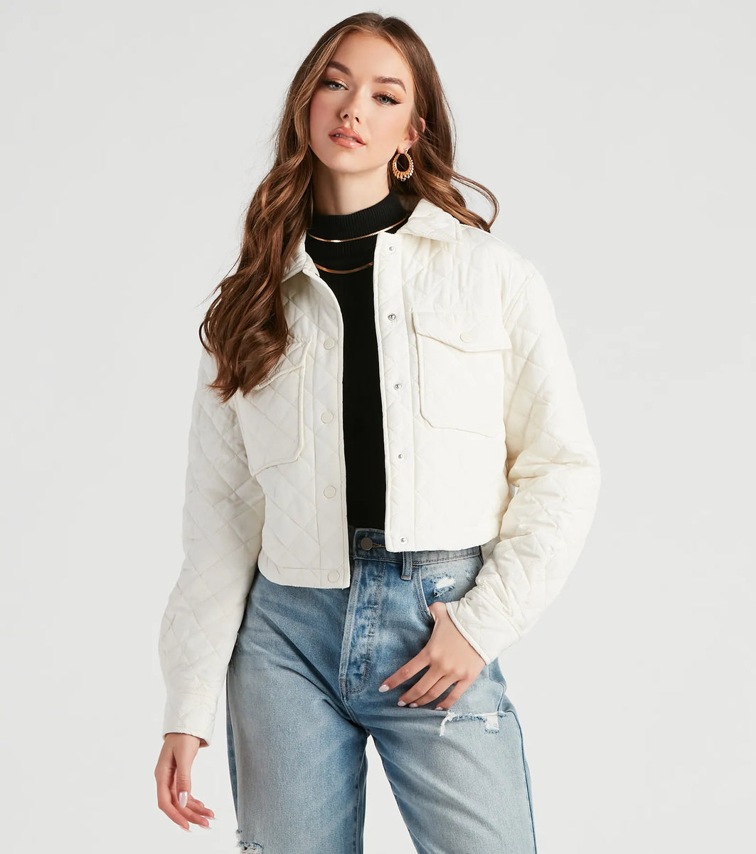 Stylish In The Chill Puffer Jacket & Windsor