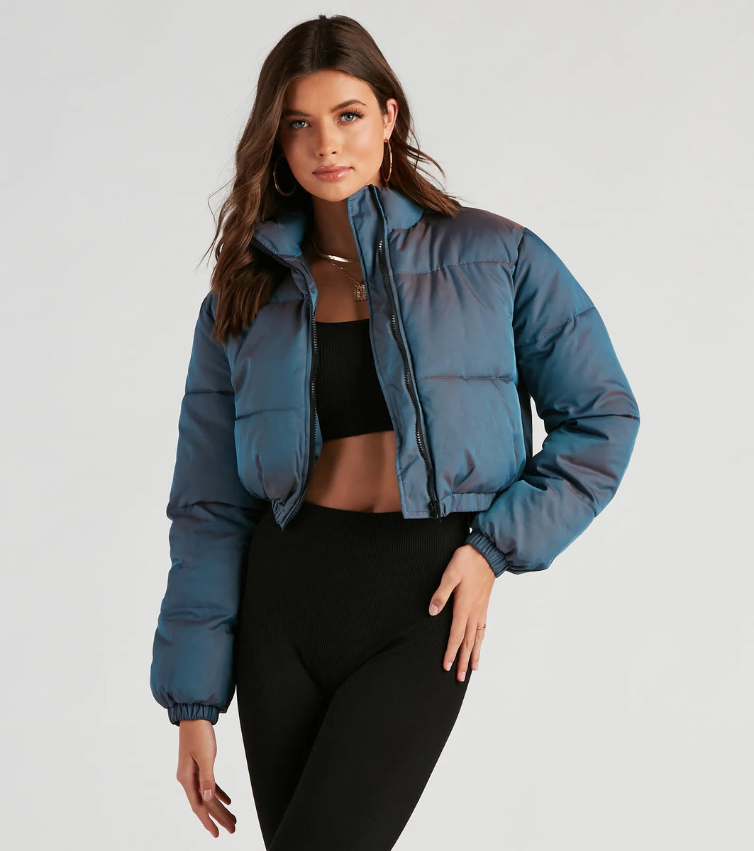 Chill In The Air Zip Puffer Jacket & Windsor