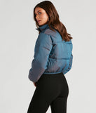 Chill In The Air Zip Puffer Jacket