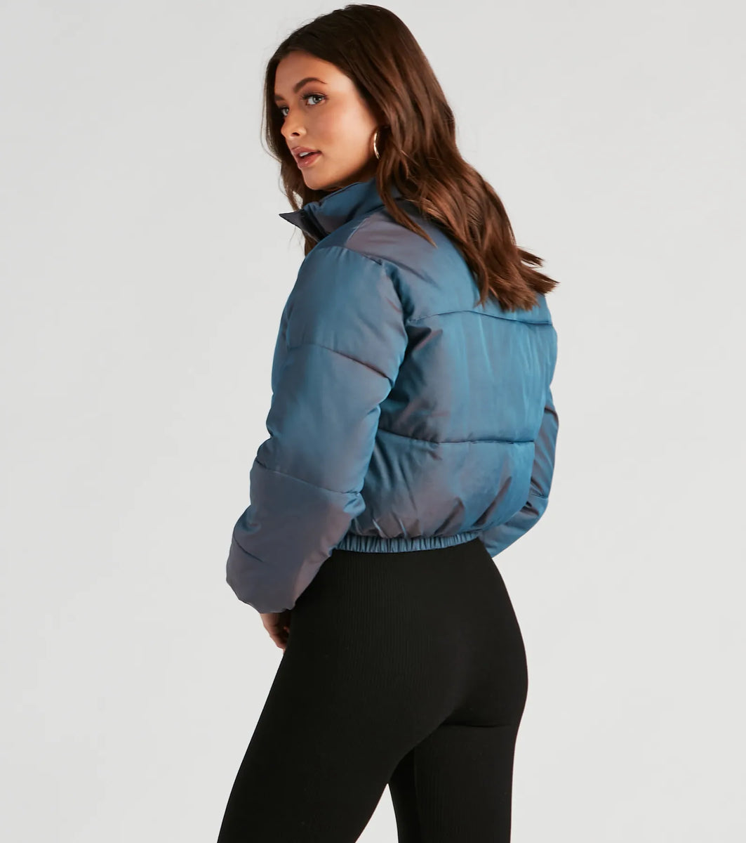 Chill In The Air Zip Puffer Jacket & Windsor