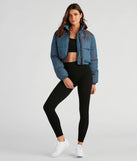 Chill In The Air Zip Puffer Jacket