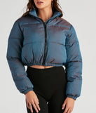 Chill In The Air Zip Puffer Jacket