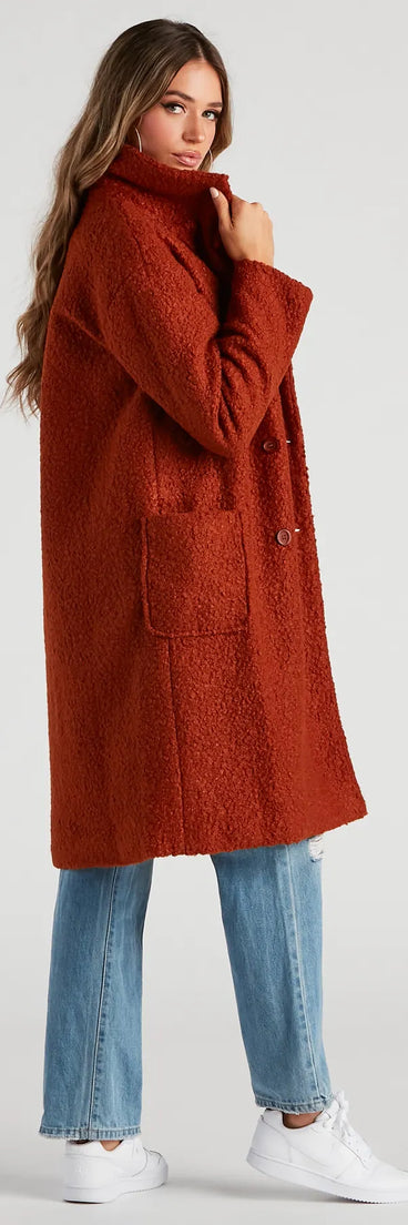 SoHo Girl Double-Breasted Trench Coat