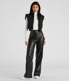 Winter Must-Have Cropped Puffer Vest