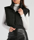 Winter Must-Have Cropped Puffer Vest