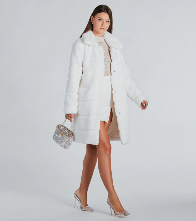Feeling Extra Luxe Long Faux Fur Coat | Windsor