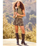 Stay chic this winter with Casual Sleek Reversible Cropped Puffer Vest, a olive green women's coat perfect for layering. Featuring textured fabric and a trendy fit, this lightweight coat for women transitions effortlessly from cozy everyday wear to formal evening events.