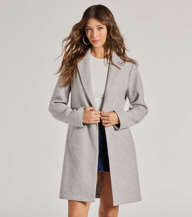 Loose Casual Women Autumn Winter Wool Coat 3748 Loose Casual Women Autumn Winter Wool Coat 3748