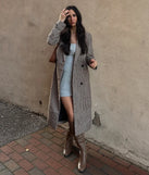 
Upgrade your style game for 2025 with the Plaid Perfection Faux Wool Long Coat in natural, perfect for any fashion-forward wardrobe.