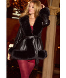 Stay chic this winter with Muse Moment Faux Leather Trench Coat, a heather gray women's coat perfect for layering. Featuring textured fabric and a trendy fit, this lightweight coat for women transitions effortlessly from cozy everyday wear to formal evening events.