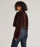 Looking Luxe Faux Fur Cropped Jacket