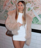 Glam Aura Faux Fur Jacket