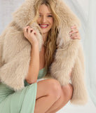 Glam Aura Faux Fur Jacket