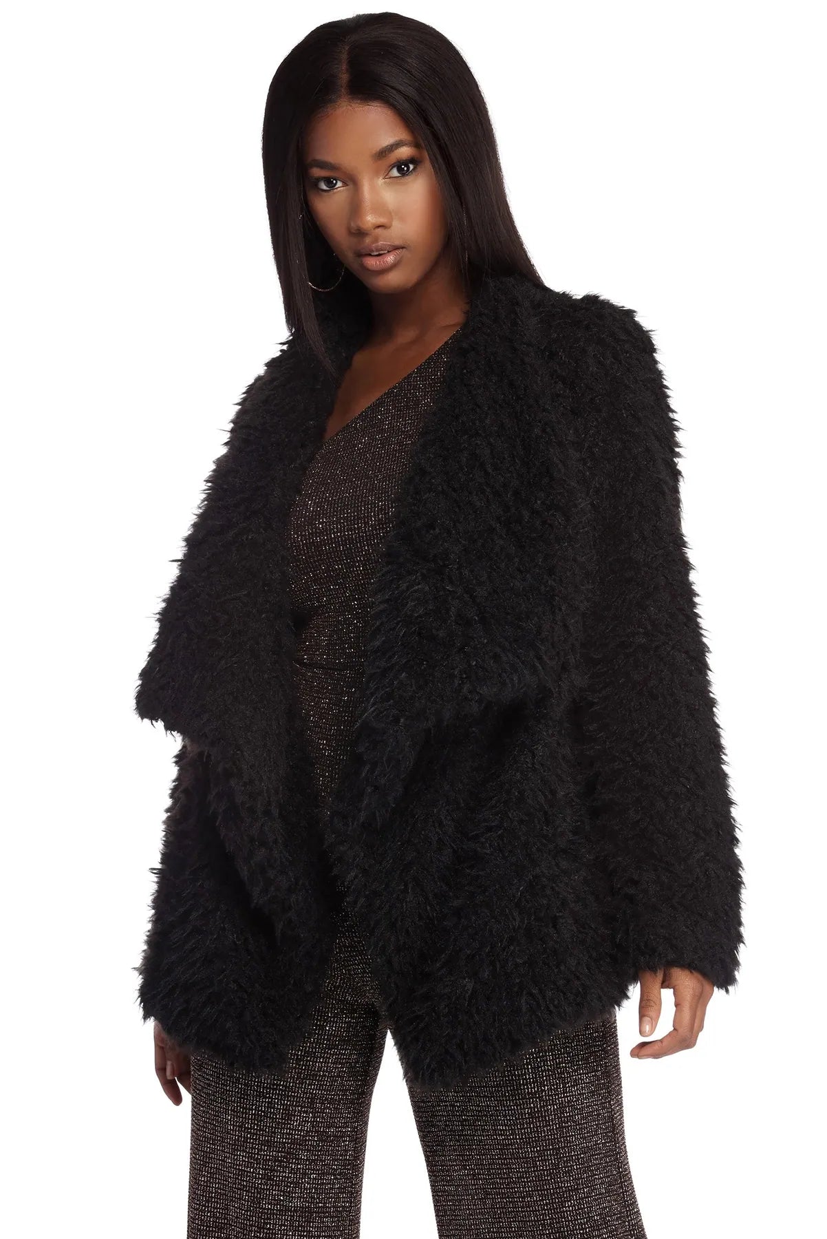 All Faux You Fur Coat | Windsor